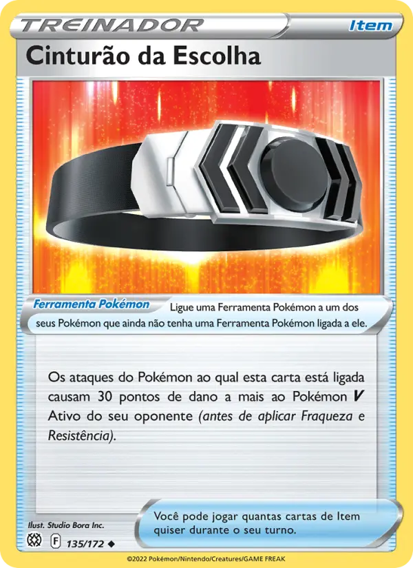 Cinturão da Escolha – Pokémon TCG