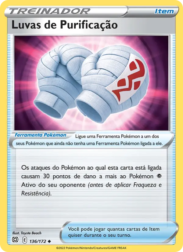 Luvas de Purificação – Pokémon TCG