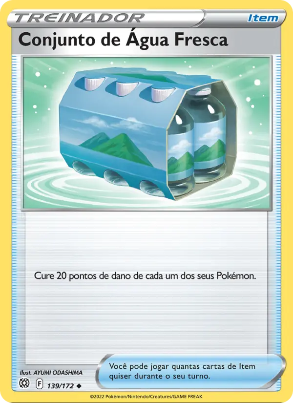 Conjunto de Água Fresca – Pokémon TCG