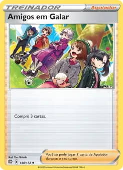 Amigos em Galar – Carta Pokémon TCG