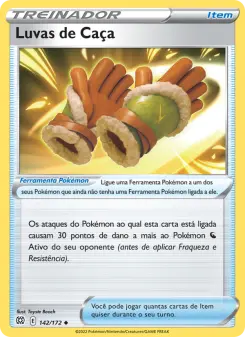 Luvas de Caça – Carta Pokémon TCG