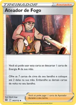 Ateador de Fogo – Carta Pokémon TCG