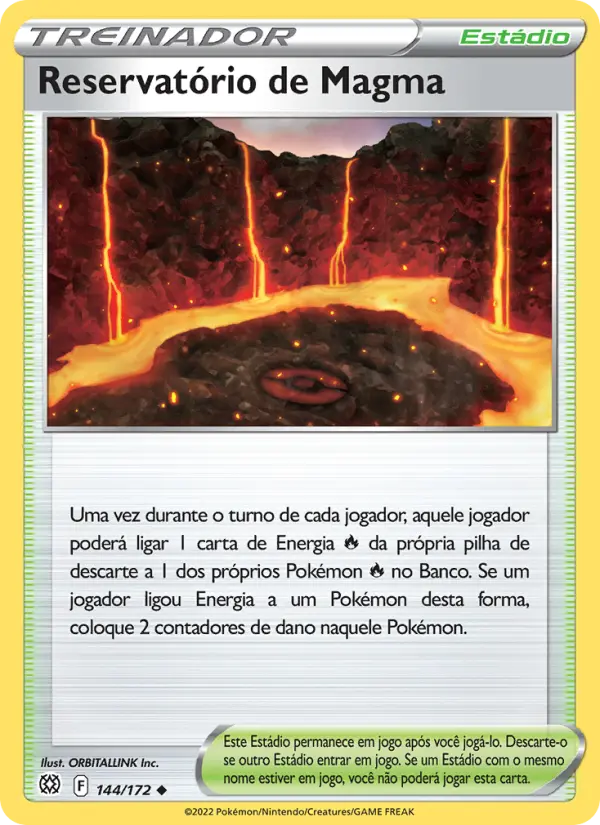 Reservatório de Magma – Pokémon TCG