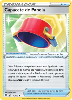 Capacete de Panela – Carta Pokémon TCG