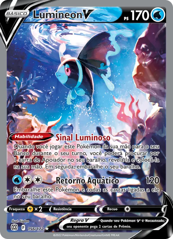 Lumineon V – Pokémon TCG