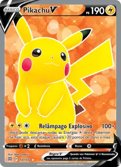 Pikachu V – Carta Pokémon TCG