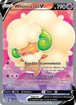 Whimsicott V – Carta Pokémon TCG