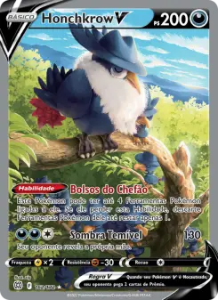 Honchkrow V – Carta Pokémon TCG