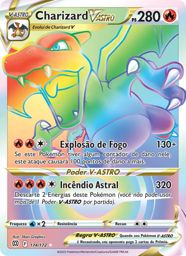 Charizard V-ASTRO – Pokémon TCG