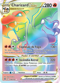 Charizard V-ASTRO – Carta Pokémon TCG