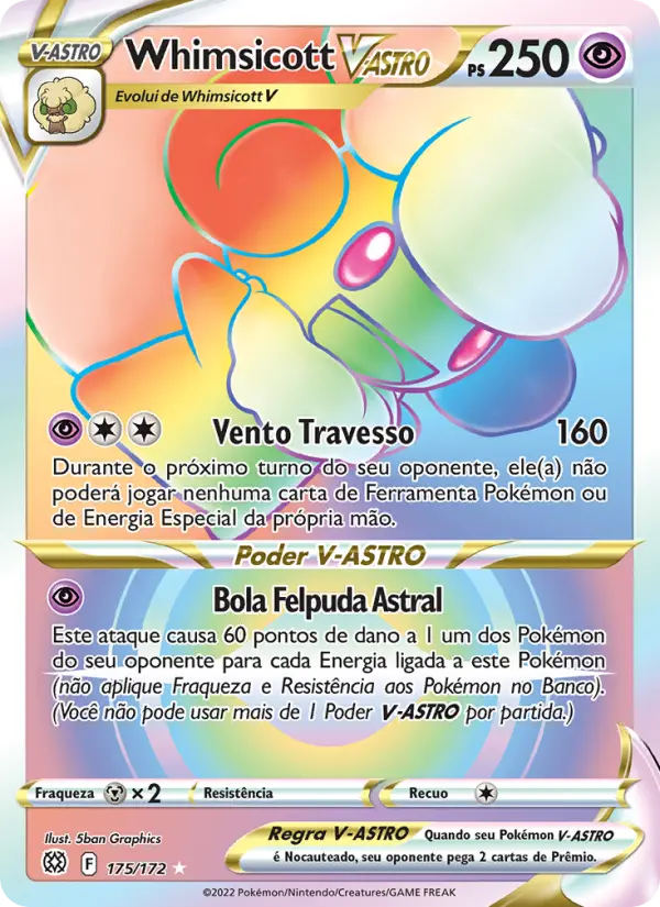 Whimsicott V-ASTRO – Pokémon TCG