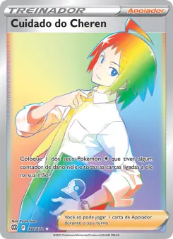 Cuidado do Cheren – Carta Pokémon TCG