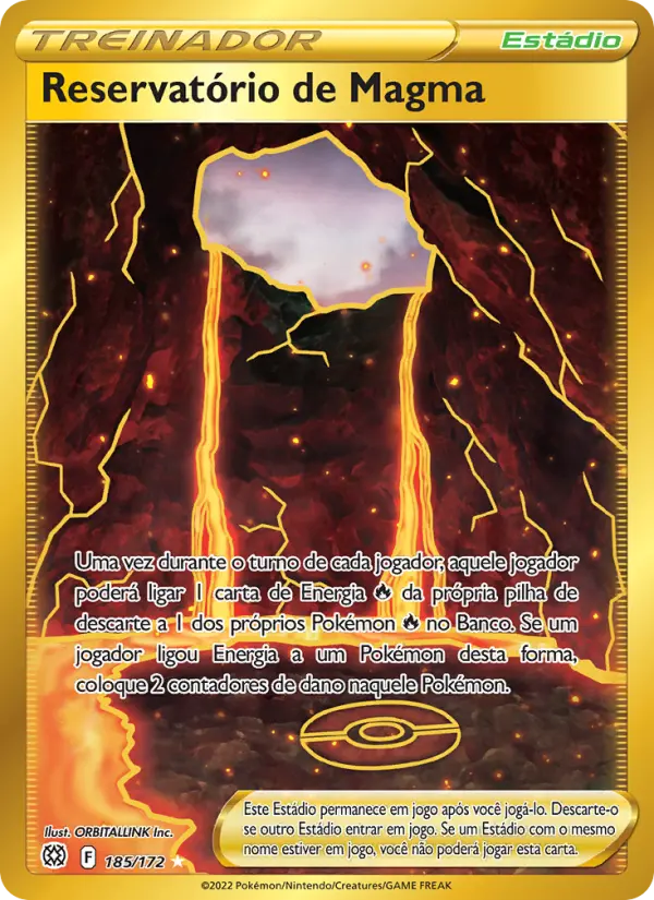 Reservatório de Magma – Pokémon TCG