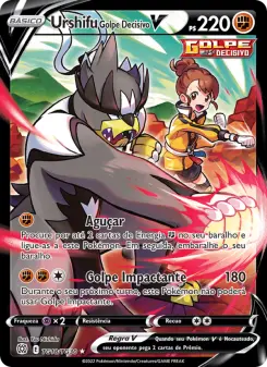 Urshifu Golpe Decisivo V – Carta Pokémon TCG