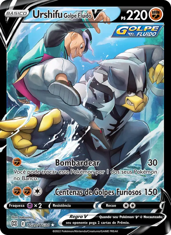 Urshifu Golpe Fluido V – Pokémon TCG
