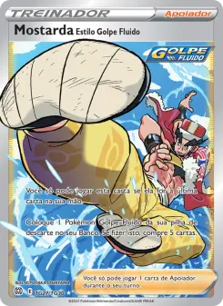 Mostarda Estilo Golpe Fluido – Carta Pokémon TCG
