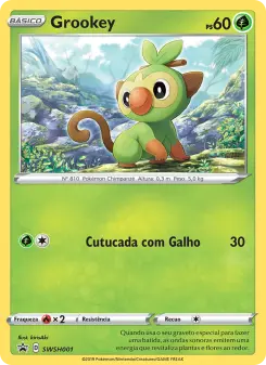 Grookey – Carta Pokémon TCG