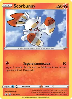 Scorbunny – Carta Pokémon TCG