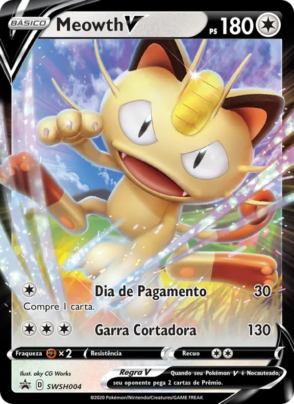 Meowth V – Pokémon TCG