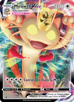 Meowth VMAX – Carta Pokémon TCG