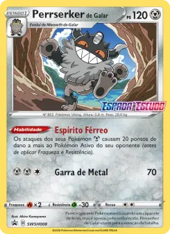Perrserker de Galar – Carta Pokémon TCG
