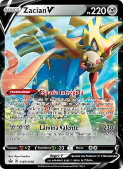 Zacian V – Carta Pokémon TCG