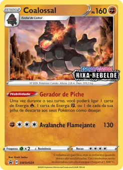 Coalossal – Carta Pokémon TCG