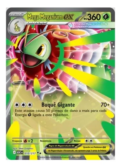 Mega Meganium ex – Carta Pokémon TCG