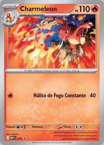 Charmeleon – Carta Pokémon TCG