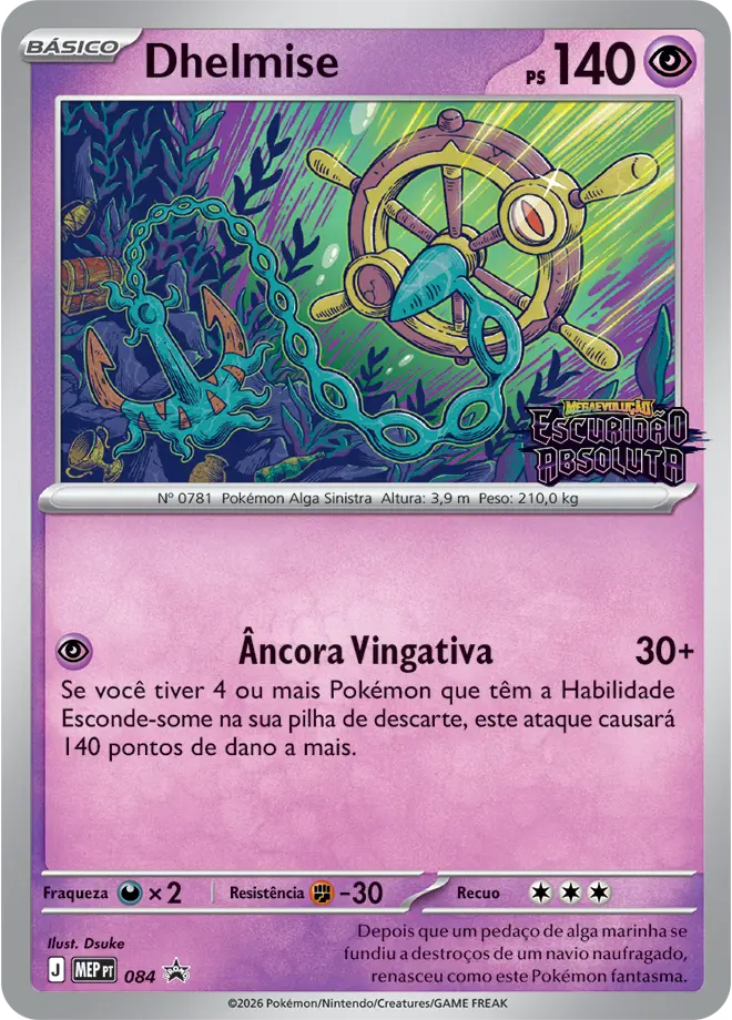 Dhelmise – Carta Pokémon TCG