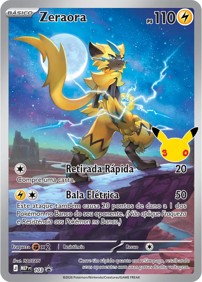 Zeraora – Carta Pokémon TCG