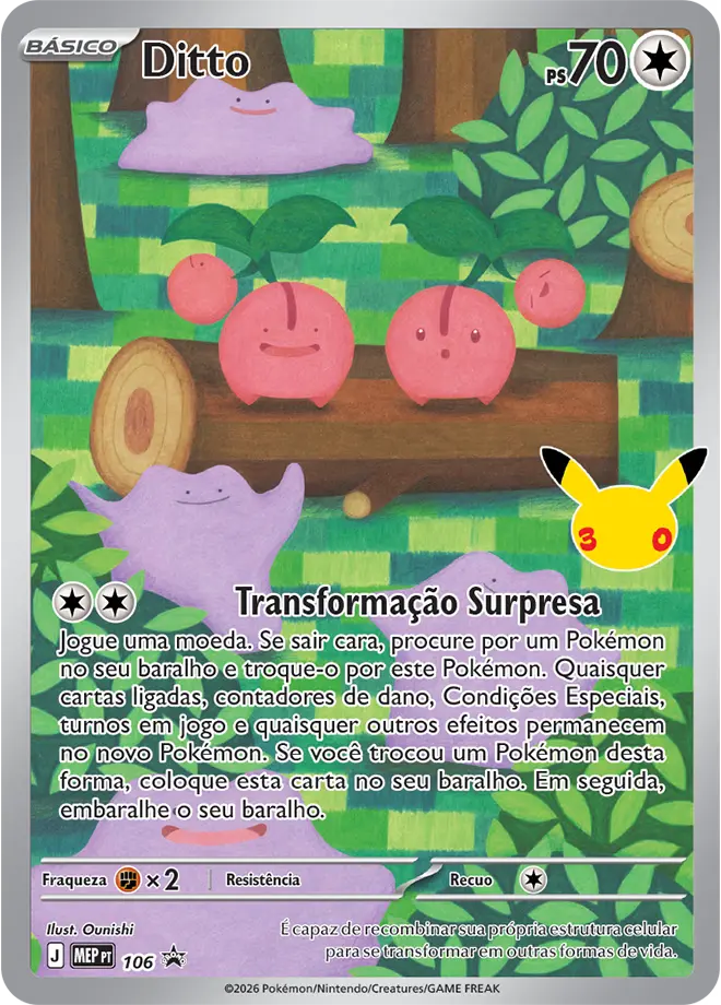 Ditto – Carta Pokémon TCG