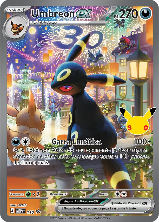 Umbreon Ex – Carta Pokémon TCG