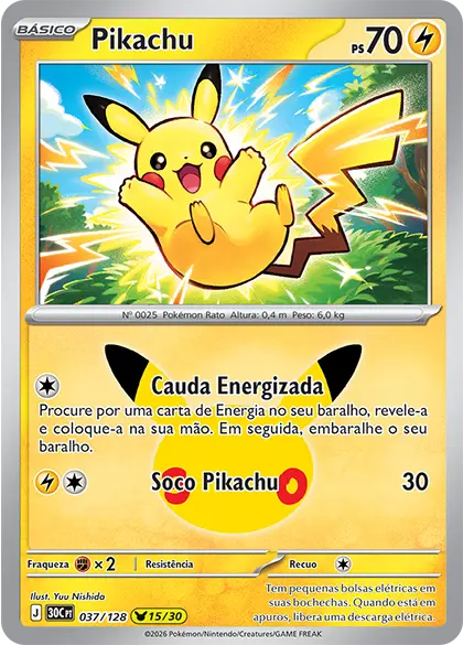 Pikachu – Carta Pokémon TCG