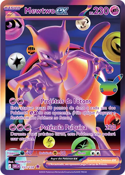 Mewtwo Ex – Carta Pokémon TCG