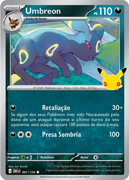 Umbreon – Carta Pokémon TCG