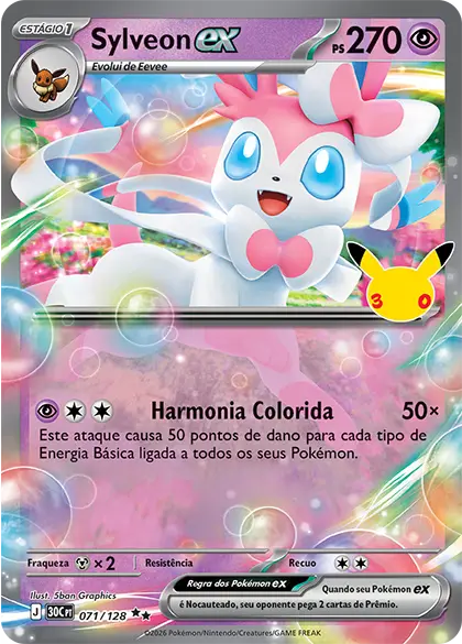 Sylveon Ex – Carta Pokémon TCG