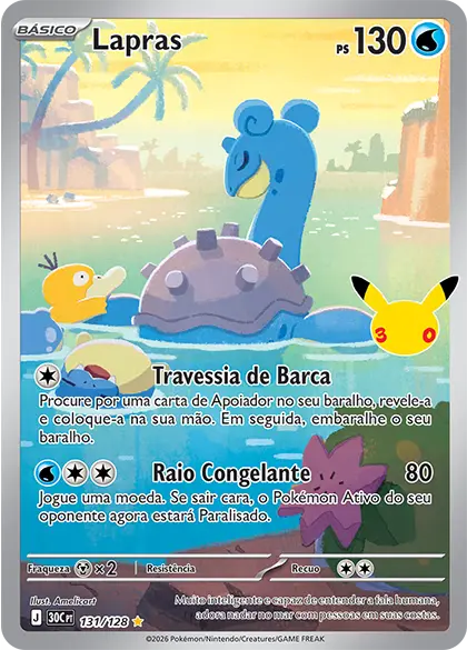 Lapras – Carta Pokémon TCG