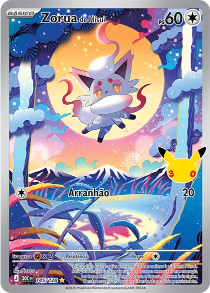 Zorua de Hisui – Carta Pokémon TCG