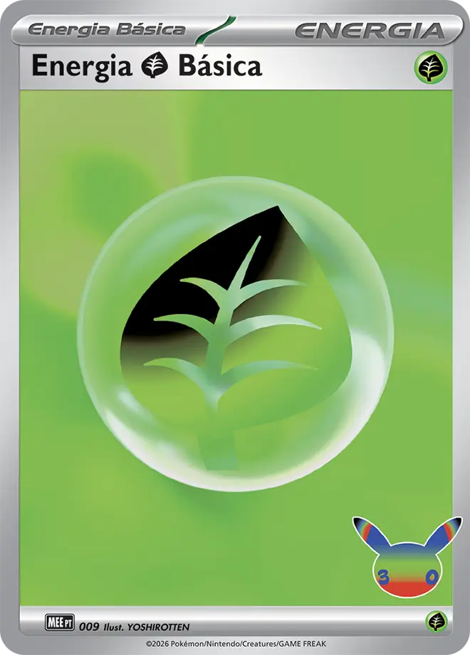 Energia de Grama — carta Pokémon TCG