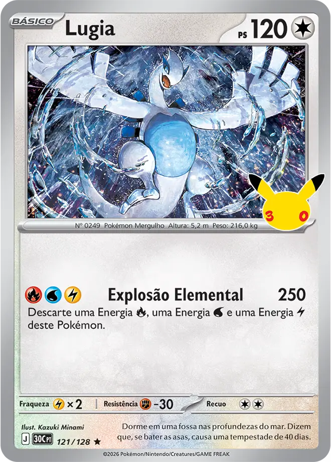 Lugia — carta Pokémon TCG